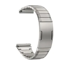 Enhanced Luxury Titanium Strap - Premium Metal Quick Link Bracelet for WATCH GT5 Pro 46mm (Titanium color)