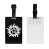 Supernatural Luggage Tag With Name Card Supernatural Winchester Dean Winchester Sam Cover ID Label for Travel Bag Suitcase 2