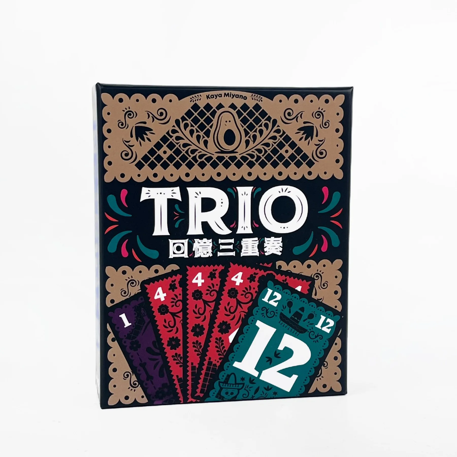 New style TRIO Strategy Board Game - Fun Family Fun Game with Colorful Cards, Family Game Nights, Perfect for Party Game
