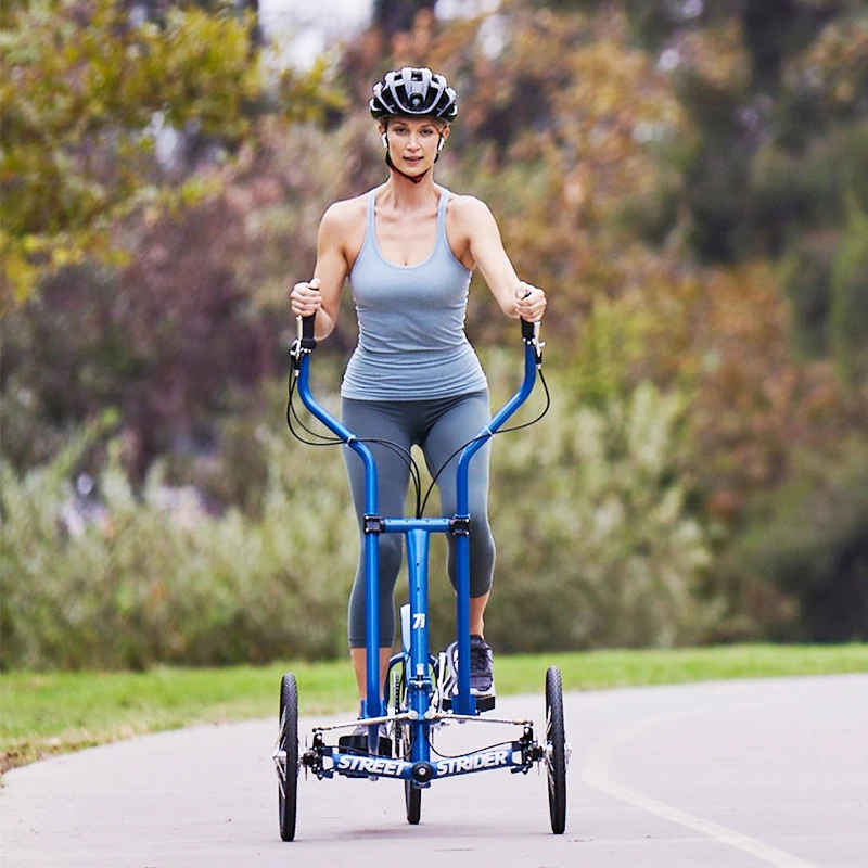 SD-7i Streetstrider 3-wheel Lean-to-steer System Home and Outdoor 7-speed Foldable shimano Bike Exercise Elliptical Bikes
