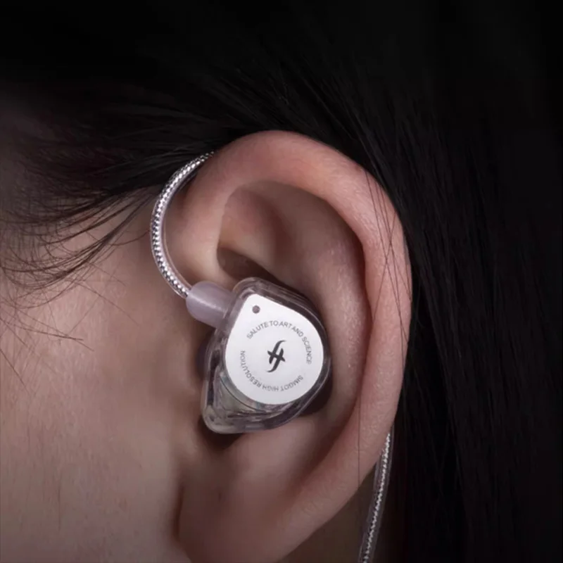 Simgot-fone de Ouvido com Fio Intra-auricular Circuito Magnético Duplo Cavidade Dupla Dinâmico para Jogos de Computador Plug de Música Ew100 - Image 2