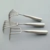 Claws Garden Hand Rake Stainless Steel Manual Small Leaf Rakes Integrated Gardening Tool Weeding Removal Puller Garden Yard 3