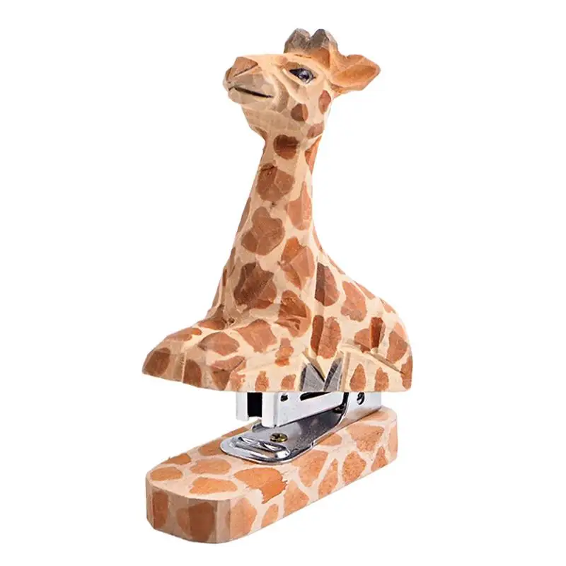 Portable Kids Animal Shape Desk Stapler