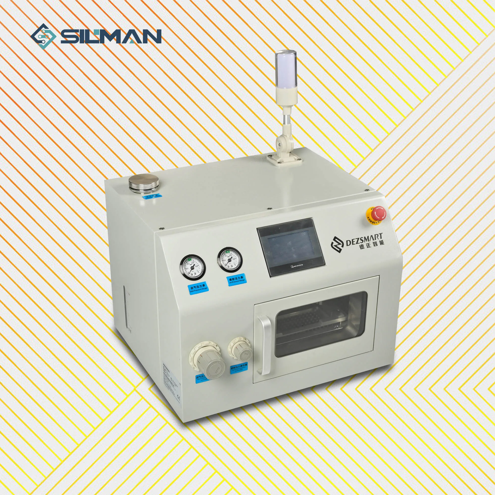 Silman DEZ-C716 Fully Automatic Nozzle Cleaning Machine SMT Noozle Cleaner Cleans The Nozzles Of Various Precision Equipment 2