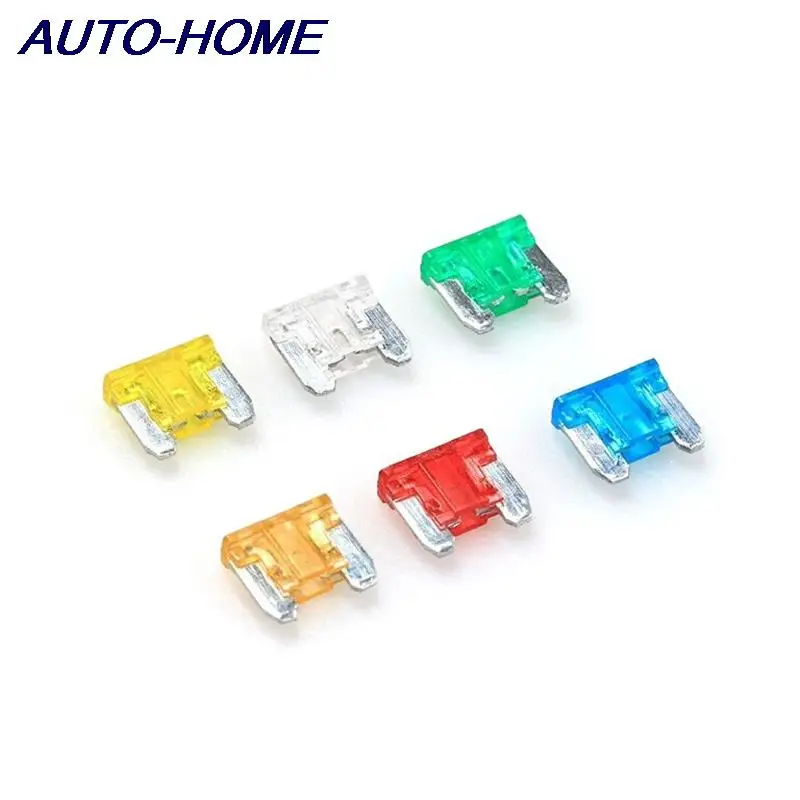 Auto Car Truck Motorcycle Fuses 5A 10A 15A 20A Mixed Sizes Low Profile Kit Micro Mini Blade 24pcs car fuses kit