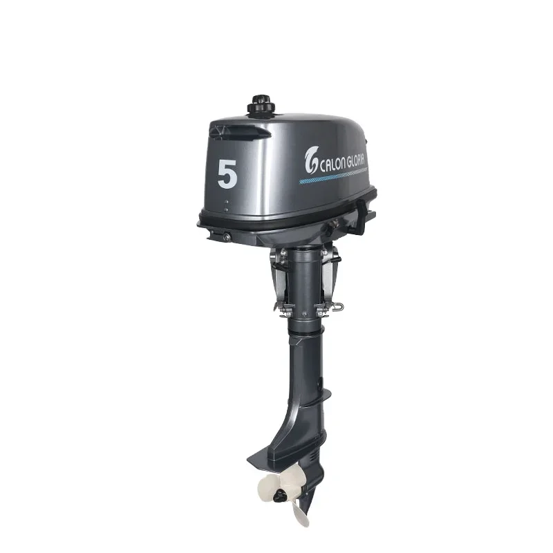 From China Good Quality 5HP Outboard Motor /2-stroke Inflatable Boat Engine