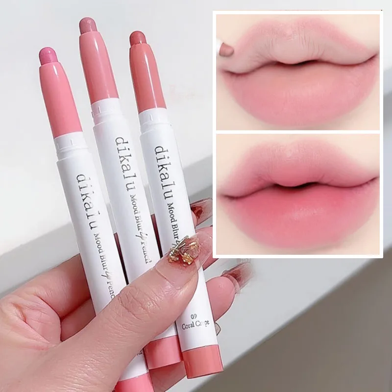 Contouring Matte Lip Liner Pen Matte Pink Red Lipstick Pen Waterproof Lasting Natural Soft Smooth Sexy 3D Lips Cosmetics Pencil 3