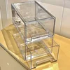 Transparent Acrylic Dustproof Organizer Cosmetic Mask Organizer Large Capacity Living Room Bathroom Multifunctional Storage 2