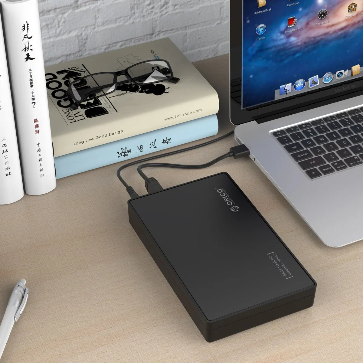 External Hard Drive Case Hard Drive Enclosure Hard Disk Case External Hard Drive Box HDD Case Enclosure ORICO 3.5 inch External Hard Drive Enclosure SATA to USB 3.0 HDD Case with 12V/2A Power Adapter Support 18TB UASP Tool free