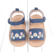 Baby Girl Summer Sandal High Quality TPR Anti-slip Hot Selling 11CM/12CM/13CM for Newborn Baby Girl 0-9-18 Months 2023NewFashion 2