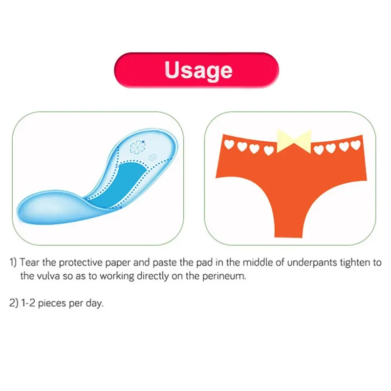 5/10pcs Herbal Pads Feminine Hygiene Fuleshu tampons Pads For Women Health natural herbars panty liner towel Gynecological pads 6