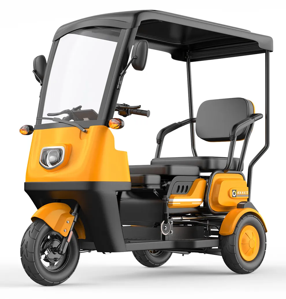 

1000W 60V45A Electric Tricycle Endurance 141km Elderly Battery Tire Folding Chair