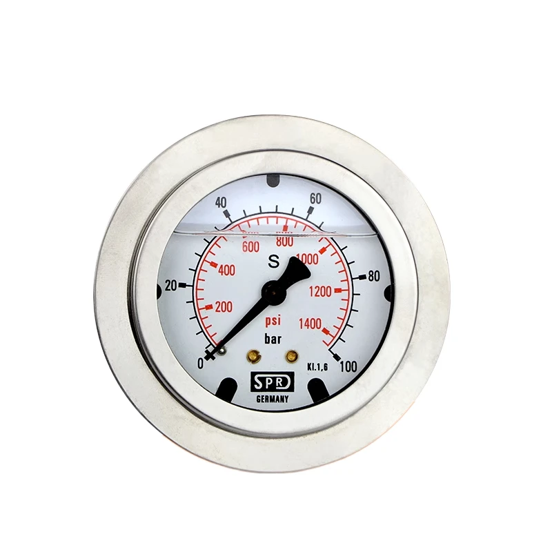 

XOJOX Excavator Parts For Axial Pressure Gauge Test Bench Seismic Pressure Gauge Seismic Oil Pressure Barometer
