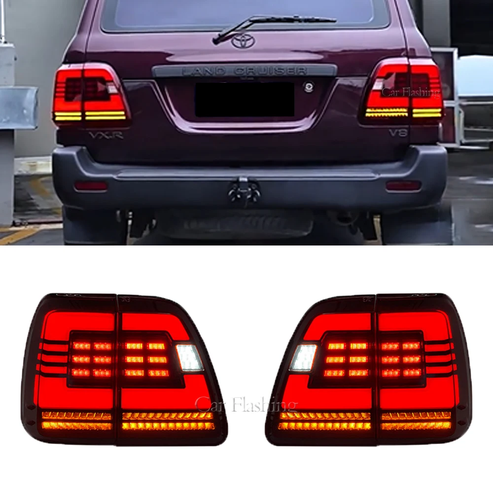 ランクル100LEDテールランプ3点 トヨタランドクルーザー100 lc100 1998