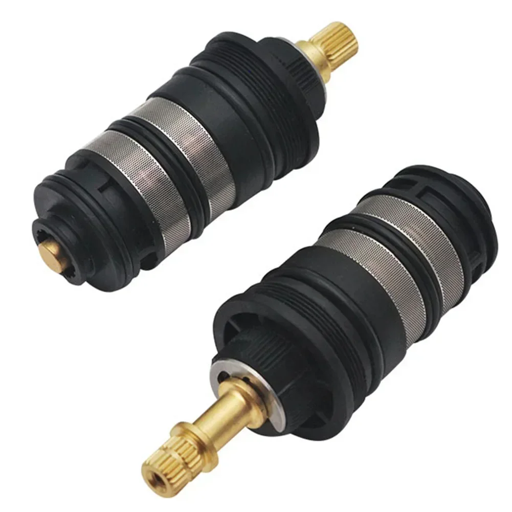 Brass Thermostatic Valve Spool Hot Cold Water Universal Faucet Cartridge Shower Mixer Valve Tap Shower Mixing Repair Kit faucet cartridge thermostatic mixing valve