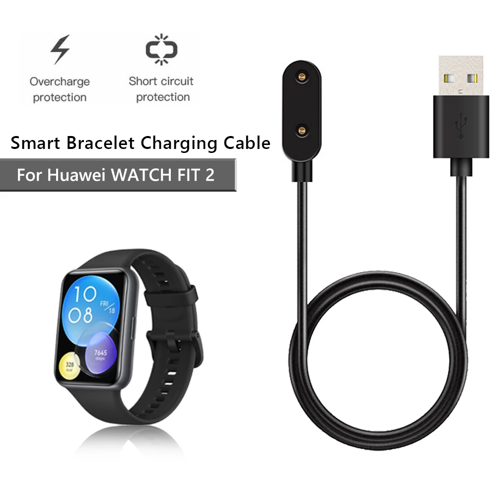 Huawei Watch Fit 2 1m 5V 1A USB ׳ƽ  ̺ ü Ʈ ġ    ĵ ڵ ׼