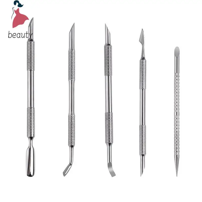 

1PC Stainless Steel Cuticle Remover Manicure Cleaner Finger Dead Skin Remover Care Nails Art Tool Cuticle Pusher Set Trimmer