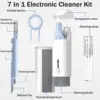 7-in-1 Computer Keyboard Cleaner Brush Kit Earphone Cleaning Pen For Headset iPad Phone Cleaning Tools Cleaner Keycap Puller Kit 2