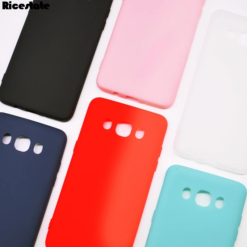 Candy Solid Color Matte Silicone TPU Soft Back Cover Case