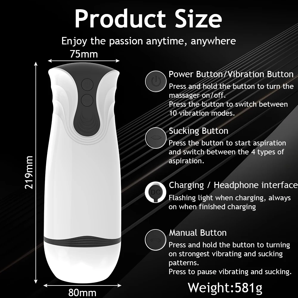 Мужская секс-машина, автоматический минет, сосание Мастурбаторы,  реалистичный вагинальный вибратор, пенис, массаж, выносливость, упражнения,  продукт для взрослых | AliExpress