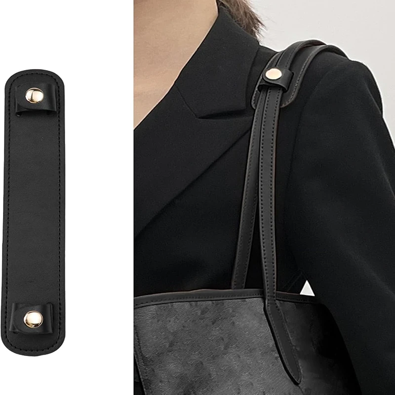 Fashionable Unisex PU Leather Bag Strap Handbag Shoulder Bags Straps Replacement Accessories Pressure Reducing Shoulders Pad