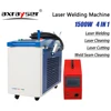 4 in 1 Laser Welding Machine 1500w with BWT Laser Souce & SUP Handheld Welding Gun Welding Cleaning Cutting Soldering Machine 1
