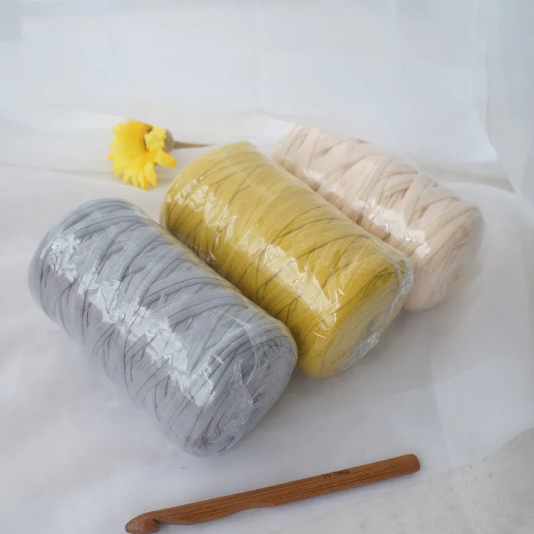 Cotton Fettuccini Yarn for Sewing and Knitting, Crochet Yarn, Pet Cave Basket, Zpagetti, 212grams 2