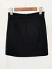 HIGH STREET Newest 2024 Designer Runway Suit Set Women's O-neck Zip Back Cropped Tops Mini Skirt Set 2pcs 6