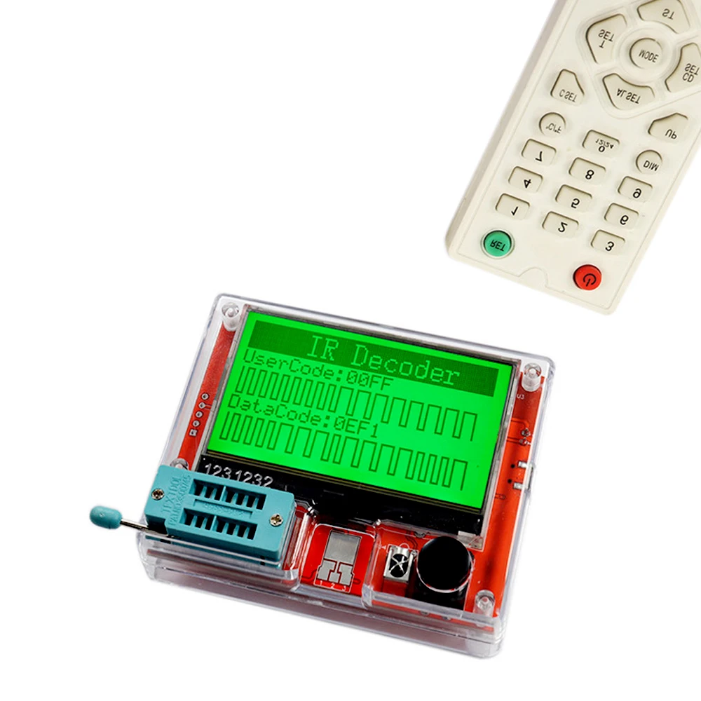 Digital Multimeter Multimeter Tester Transistor Tester LCR-T10H TFT LCD Display Multimeter Transistor Tester Diode Triode Capacitor Resistor Test Meter