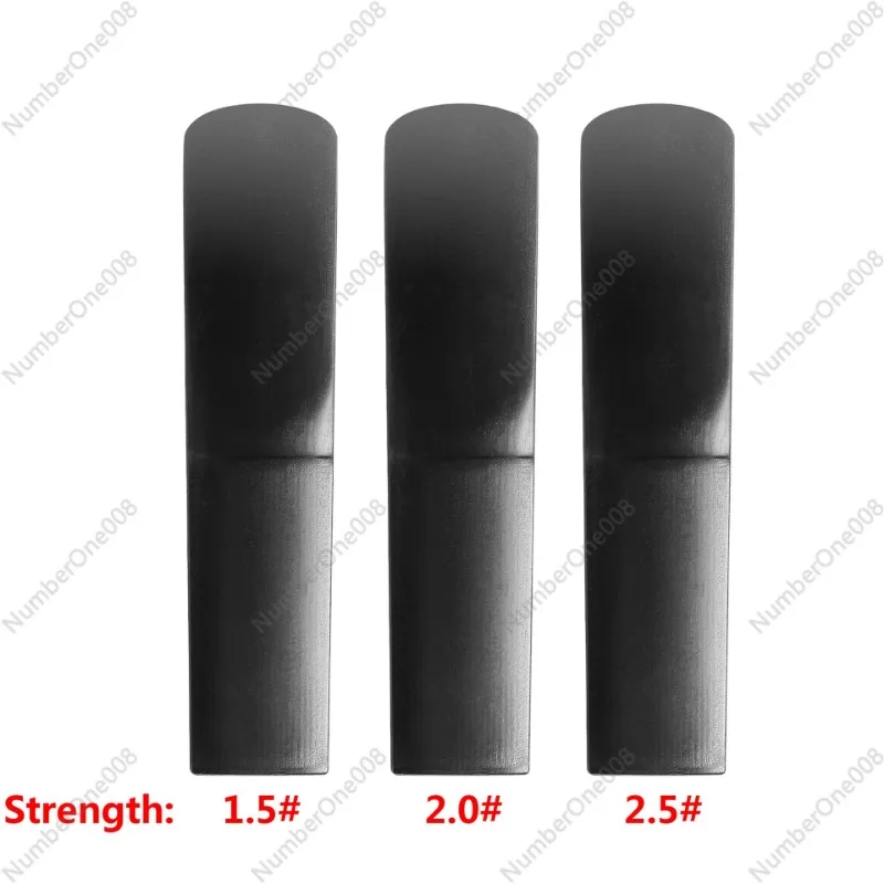 3-Piece Clarinet Resin Reed, Clarinet Nozzle Reed (hardness 1.5 + 2.0 + 2.5)