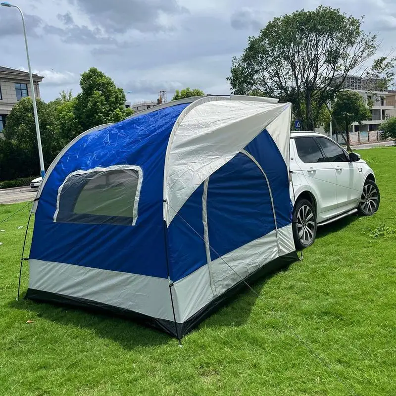 

Expand Your Campsite SUV Car Awning Tent Rainproof Sunproof Double-Layer Shelter for Outdoor Adventures Sun & Rain Protection