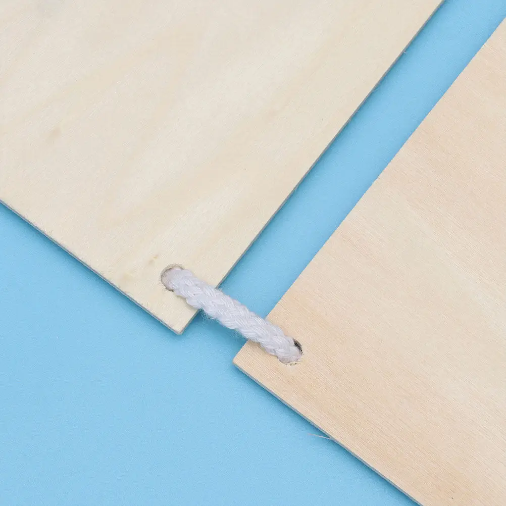 3개의 나무 벽걸이 보드, 단색 무지 매끄러운 표면 DIY 페인팅 공예품, 가정, 상점, 바 벽 장 디스플레이 보드