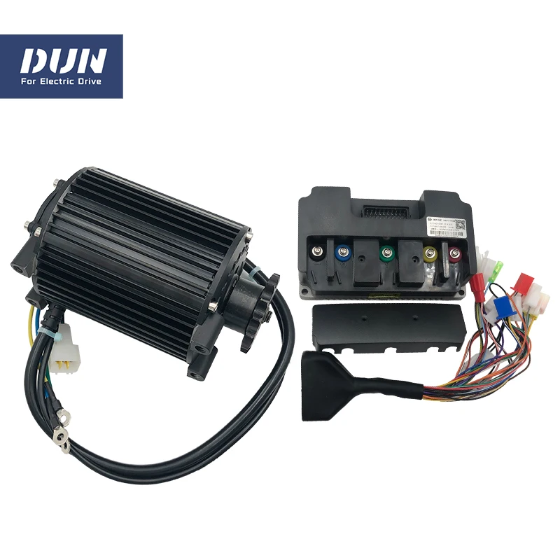 

QS90 1KW 72V 60KPH 3500RPM PMSM Mid Drive Motor Kits with Fardriver ND72260 Sine Wave Controller