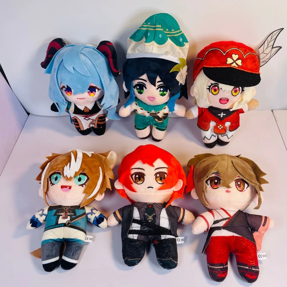 

Genshin Impact Kids Plushies Toys Cartoon Anime Kazuha Tartaglia Peripheral Action Figures Collective Models Birthday Gifts