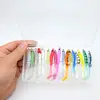 17pcs Mixed Color Raglou Fishing Sea Fishing Spinning Soft Lure Silicone Bait Shad Silicone Fishing Trolling Artificial Bait 3