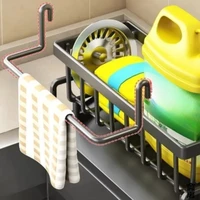 Compact Tap-Mounted Spice Shelf – Sink Organizer with Drainage Rack – Space-Saving Kitchen Storage for Utensils/Accessories 3