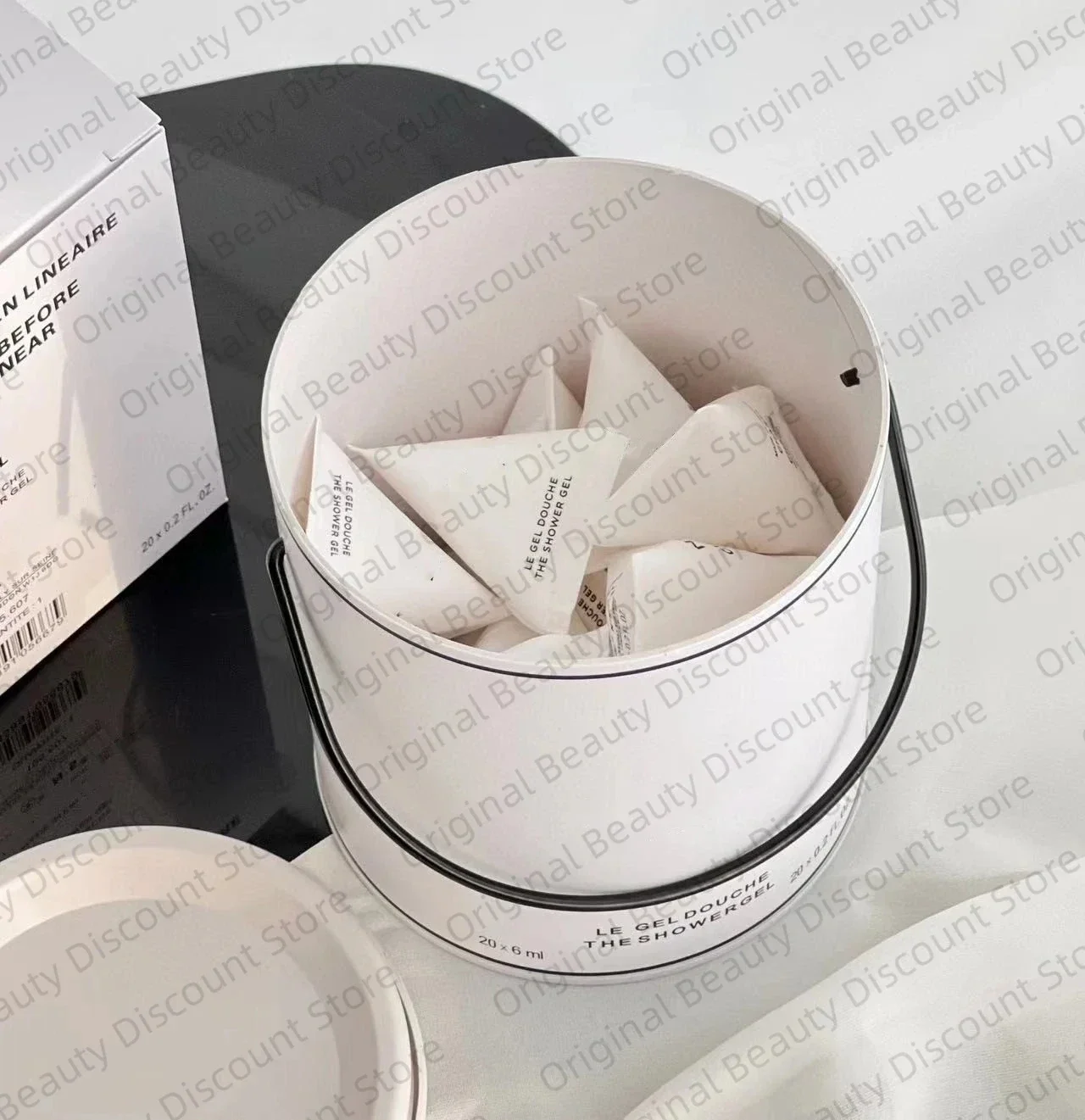 

Shower Gel Iron bucket 20 pieces Travel Perfume long fragrance moisturizing for Women's body perfume gifts