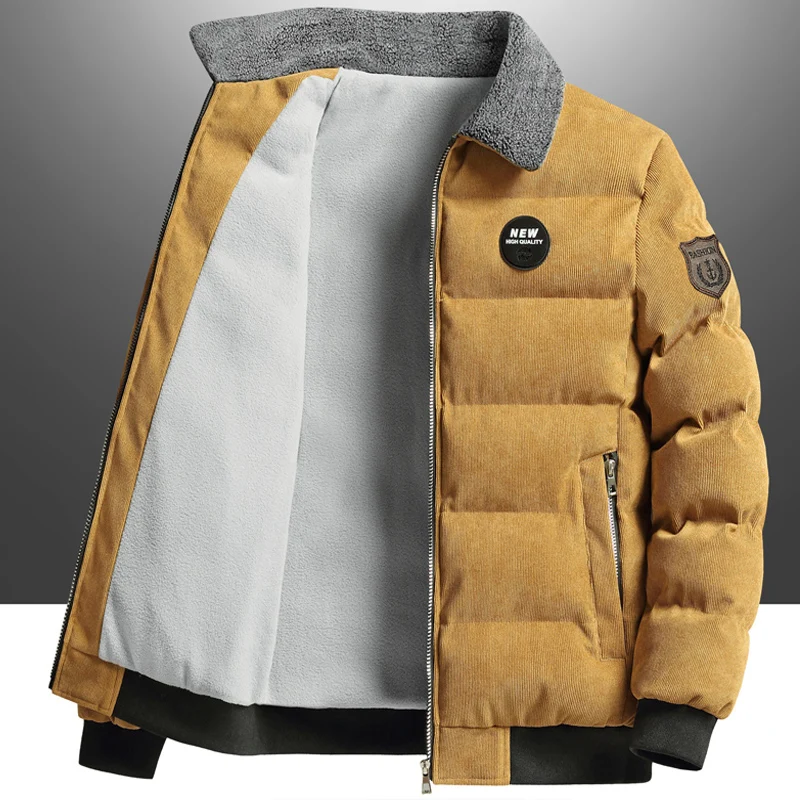 Рисунок 2 - Мужская парка, осенне-зимняя новая мужская куртка