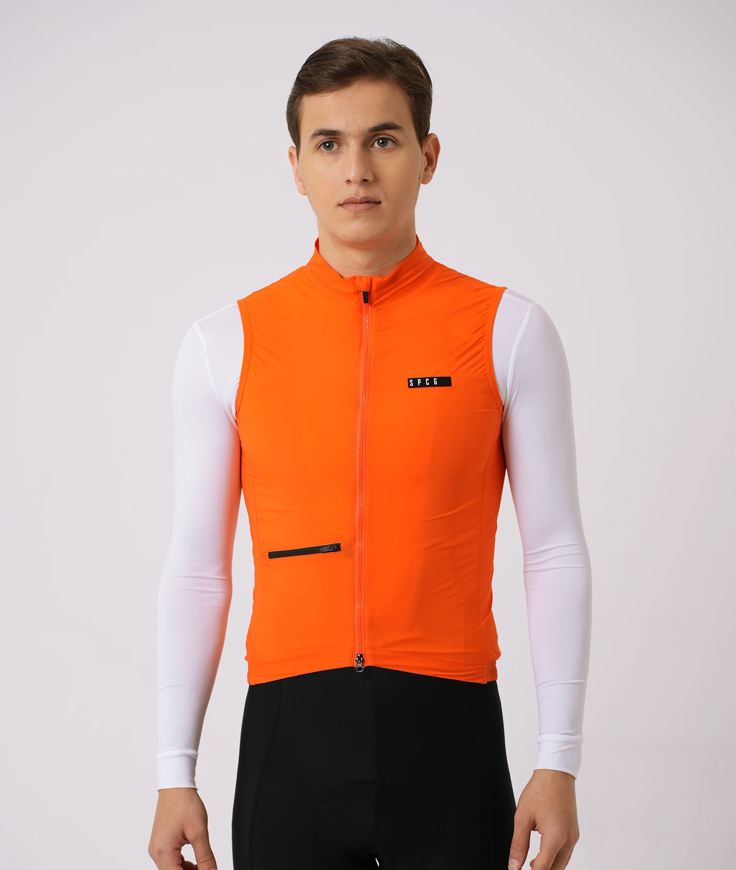 Rapha PROTEAMウィンターベースレイヤーS オレンジ Rapha Pro Team Lightweight Rain Gilet Vest - Men's - Men