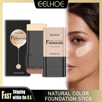 Home 29 EELHOE 20g Eraser Foundation Stick Full Coverage Boosted Skin Tint Covering Acne Dark Spot Smooth Plumper Matte Natural Primer