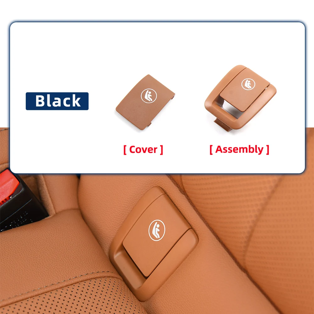 Rear Child Seat Safety ISOFIX Cover Restraint Car Hook Buckle Seat Cover Plate for BMW 5 Series G30-22 Replace 52207451008