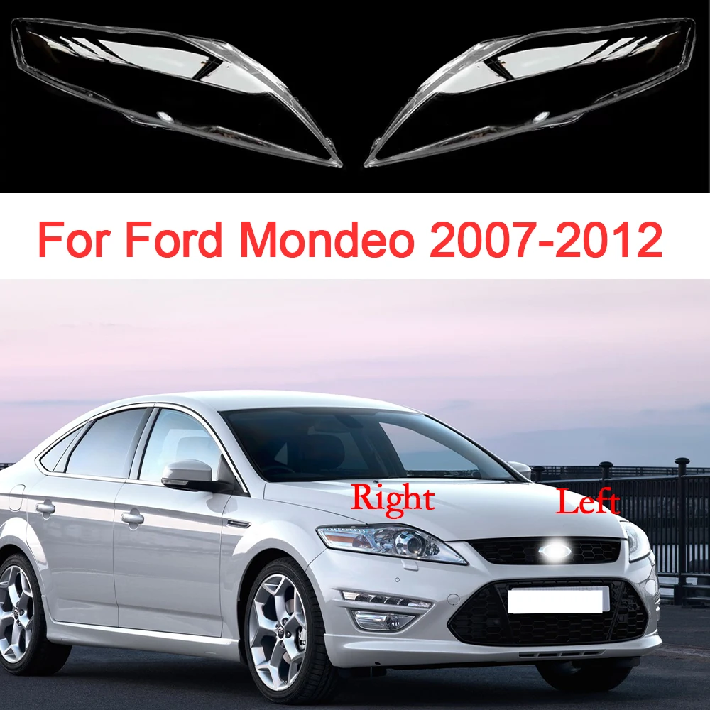 CarHeadlightGlassForFordMondeo20072012ReplacementLampshade