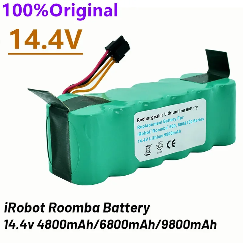 

14.4V Batterie NiMH Pour Robot De Balayage, Pour Kitfort KT504 Haier T322 T321 T320 T325/Panda X500 X580/Ecovacs Mirror CR120