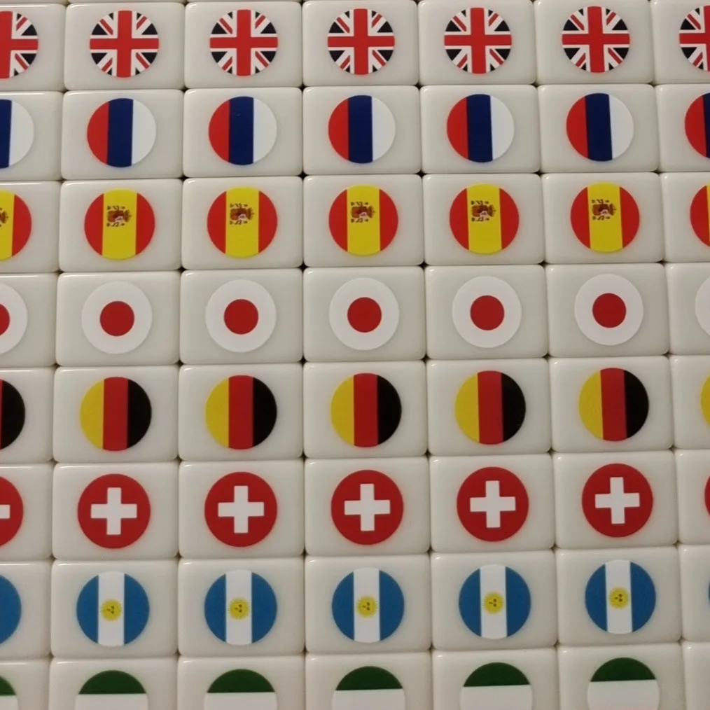 Tiktok 65 Tile Seaside Escape Mahjong Game with 38mm and