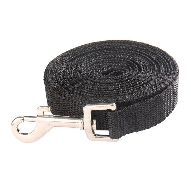 Long Nylon Pet Dog Leash For Small Big Dogs Cats Outdoor Hiking Puppy Lead Rope Durable Labrodor Traction Belt 1.5m 3m 10m 30m 4