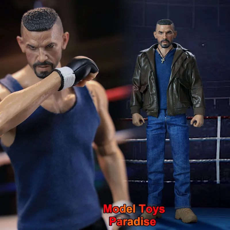 

PTGTOYS PT-8601 1/6 Male Soldier Fighting Fist Fighter Villain Scott Adkins Double Head Carving Full Set 12inch Action Figure