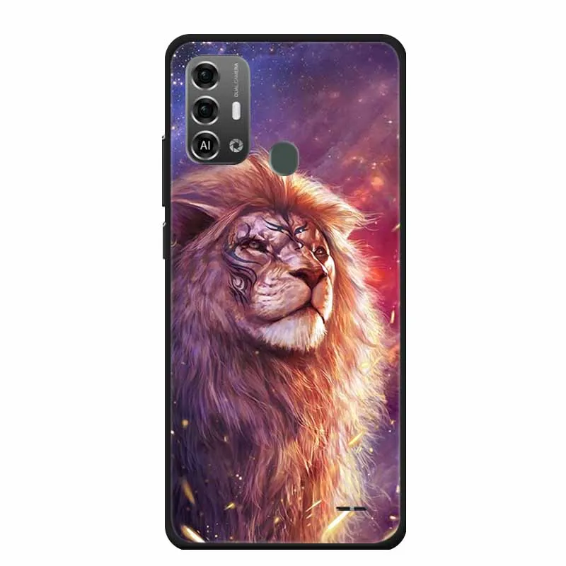 Lovely Soft TPU Painted Cat Silicone Cover - Protective Phone Case Accessory