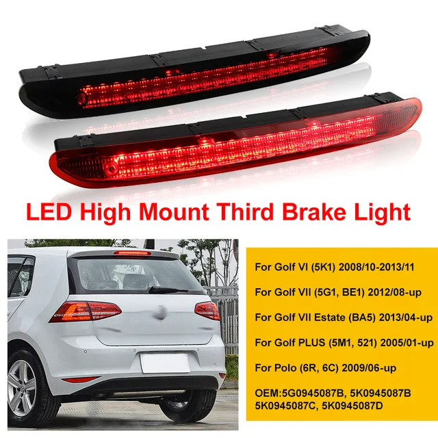 車 テールランプ 車 3RD ハイマウントブレーキストップライトテールライト ストップランプ 1PC 車用 LED テールライト ハイマウント サード 3rd