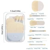 6Pcs Mini Box Makeup Brushes Portable Cosmetic Powder Foundation Blush Blending Concealer Make Up Brushes Beauty Makeup Tools 2