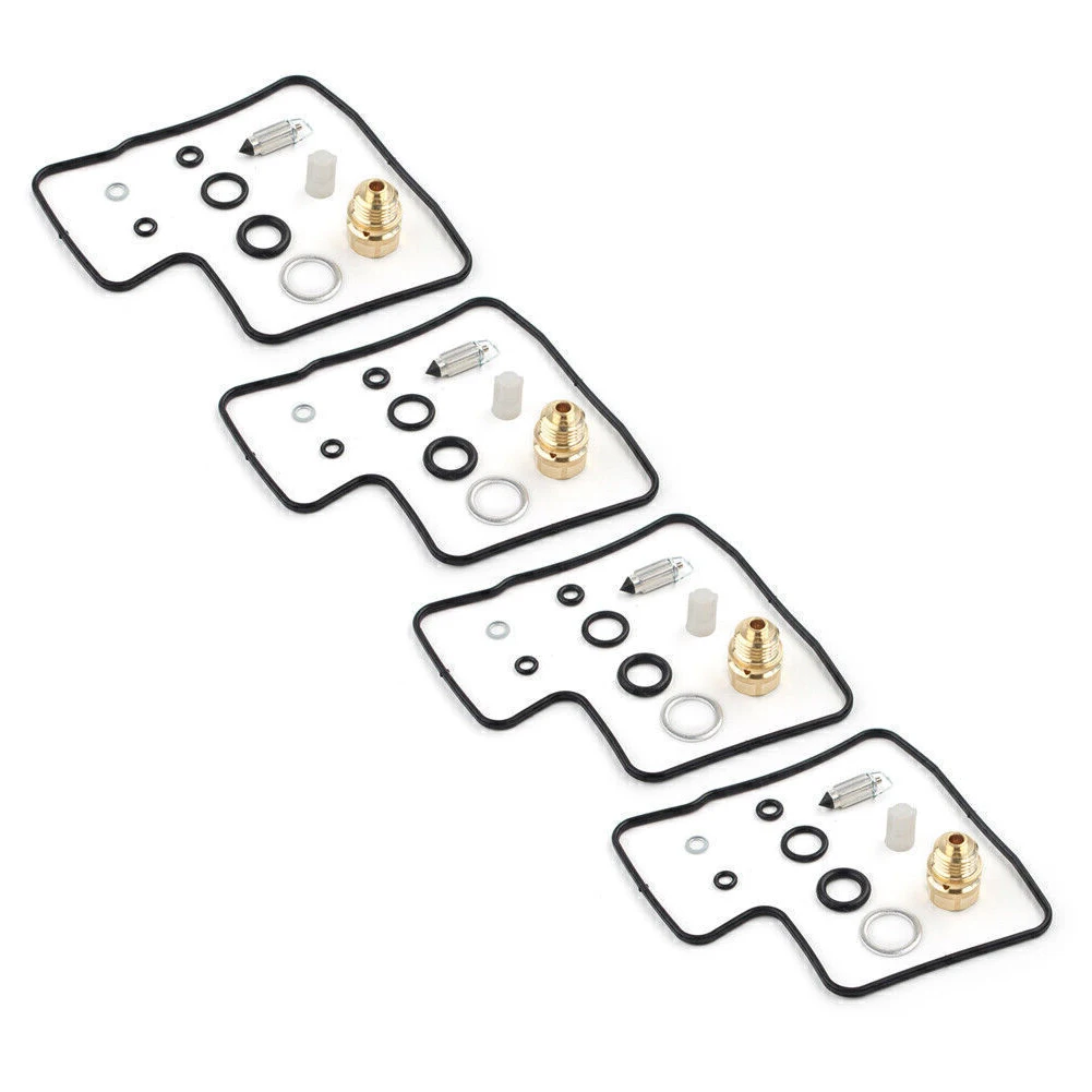 새로운 기화기 카브 브라스+고무 자동차 액세서리 혼다 ST1100 ST1100A용 플로팅 니들 시트 예비 세트